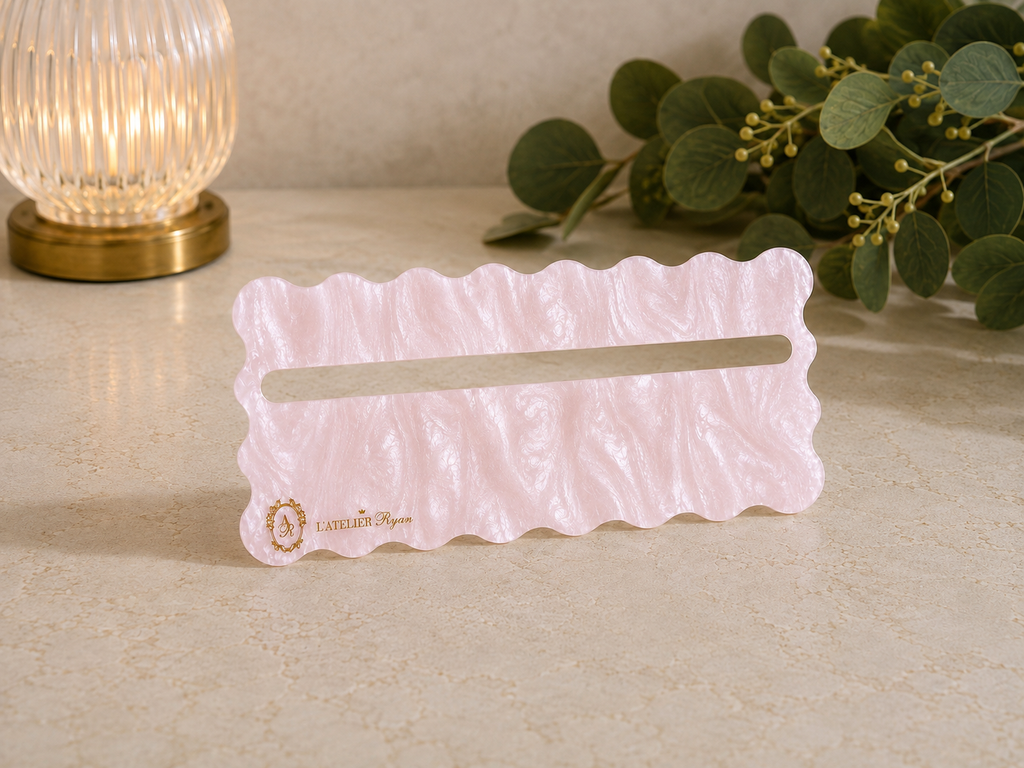 Pink Pearl Mahjong Line Reader with Gold